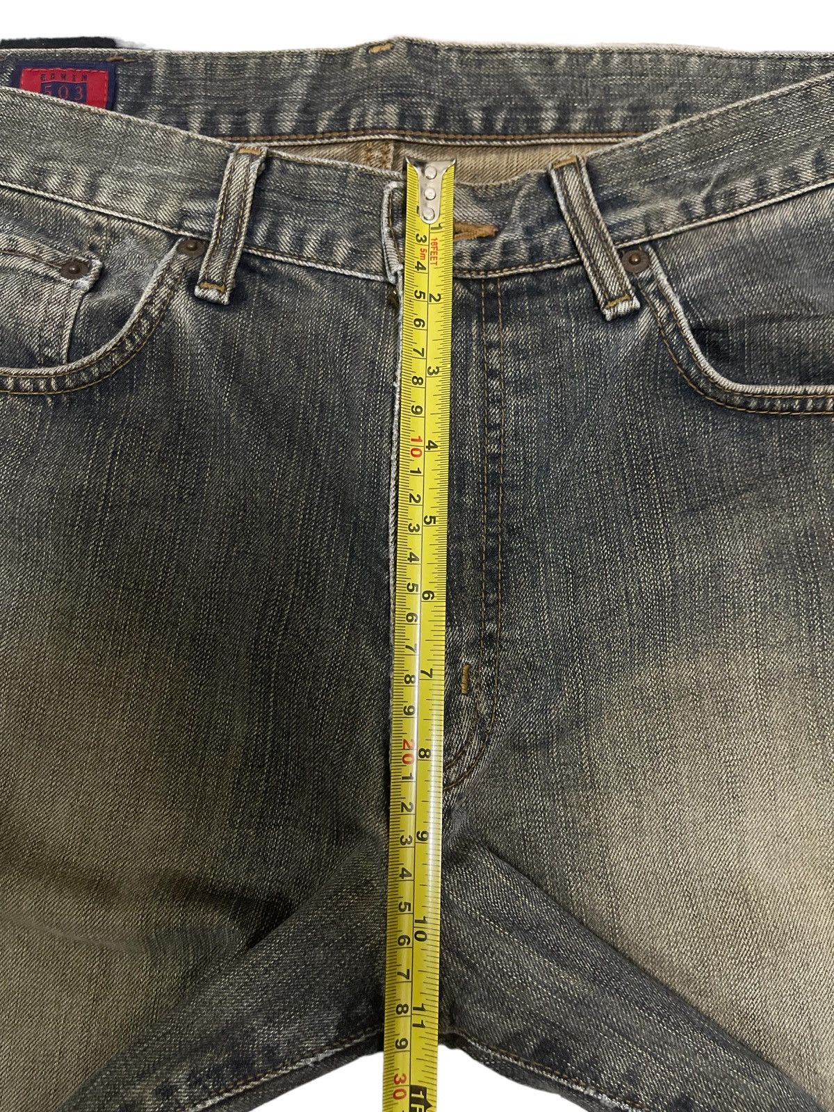 Edwin Vintage Edwin 503 Classic Style Distressed Jeans Size US 33 - 13 Thumbnail