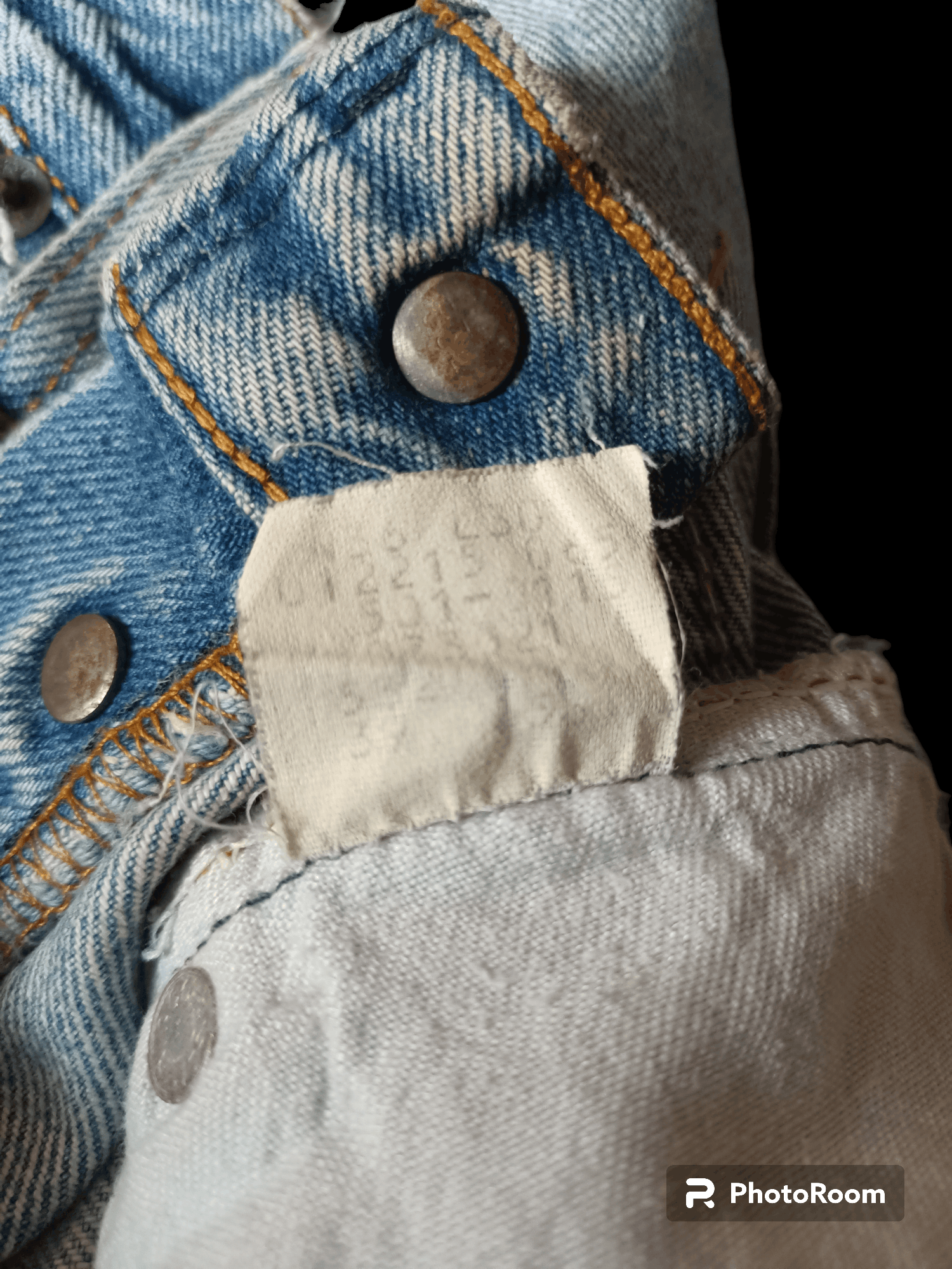 Levi's × Vintage Vintage 80's Levi's Single R Redtab Men Distress Jeans Size US 34 / EU 50 - 10 Thumbnail
