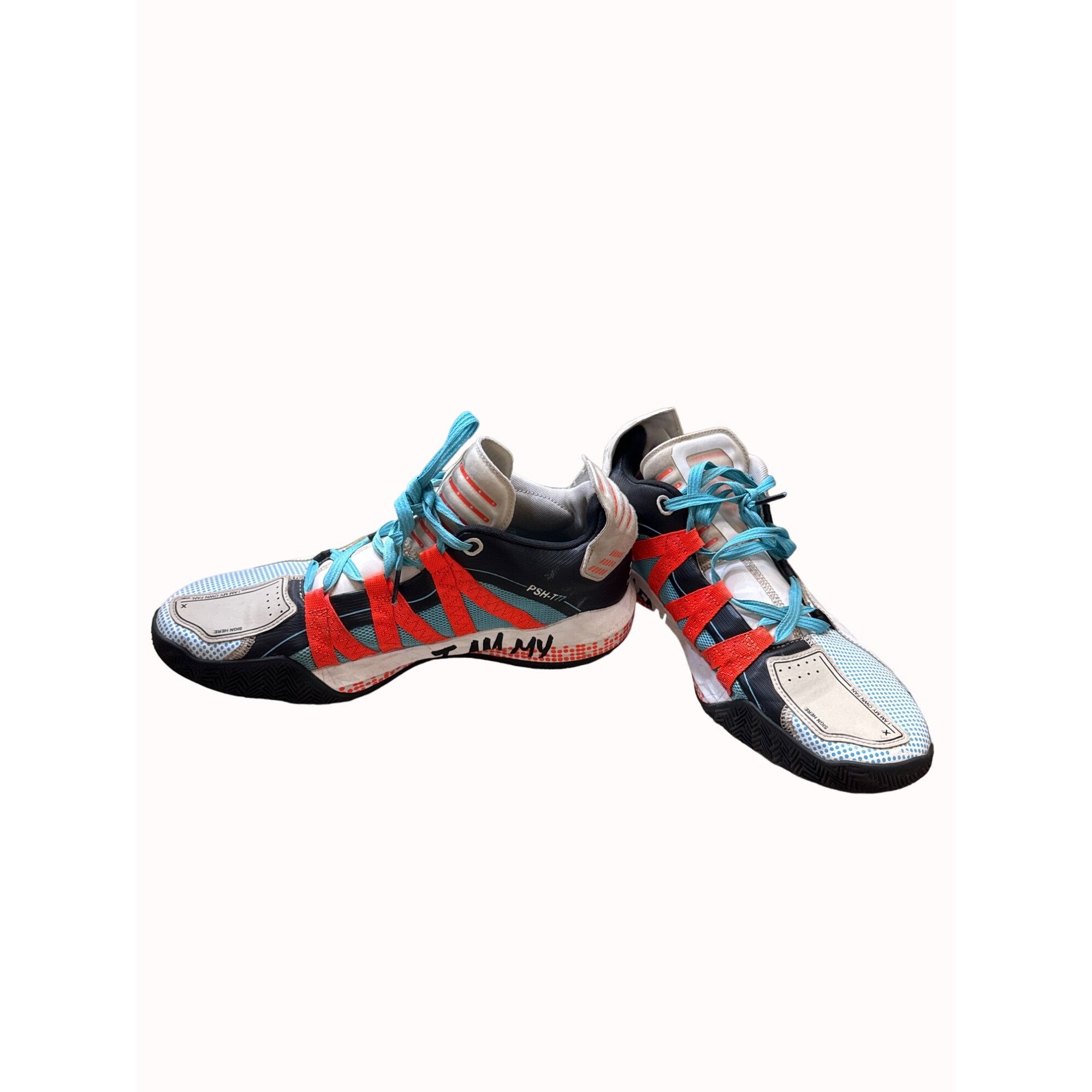 Adidas Adidas PSH-T Dame I am My Own Fan men’s mid top shoes sneake Size US 10 / EU 43 - 3 Thumbnail
