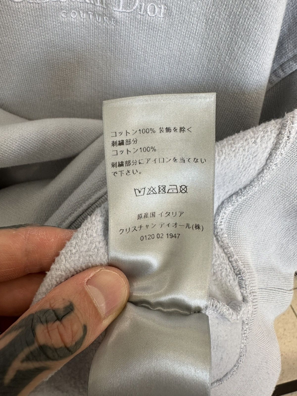 Dior Dior “Christian Dior Couture” Half Zip Oversized Sweater Size US M / EU 48-50 / 2 - 8 Thumbnail