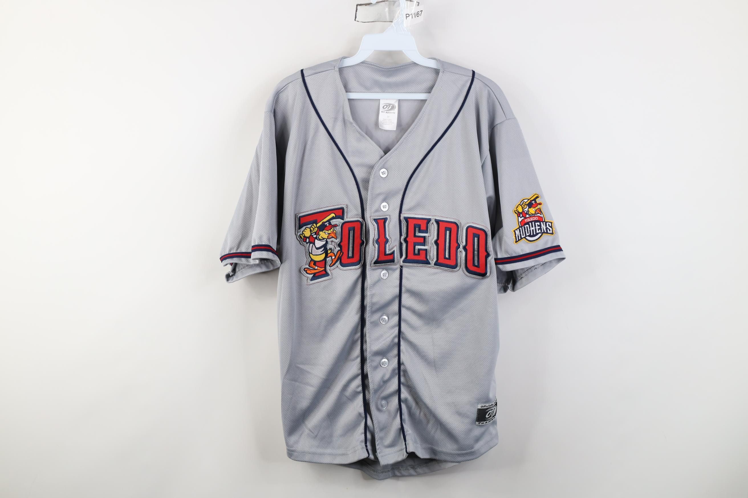 Vintage Vintage League Toledo Mud Hens Baseball Jersey Stitched USA Size US M / EU 48-50 / 2 - 1 Thumbnail