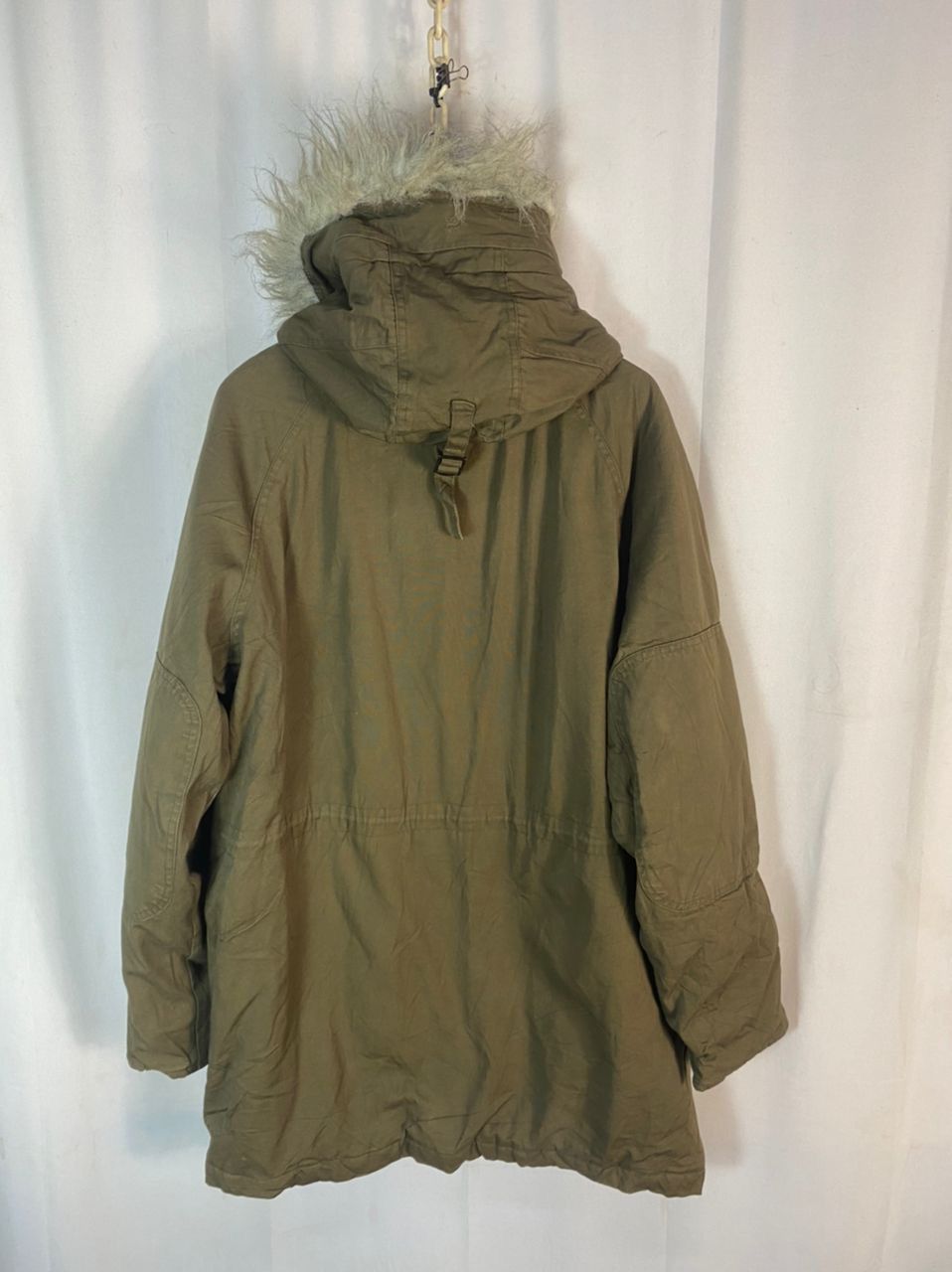 Japanese Brand Unbrand fur hoodie parka jacket Size US L / EU 52-54 / 3 - 14 Thumbnail