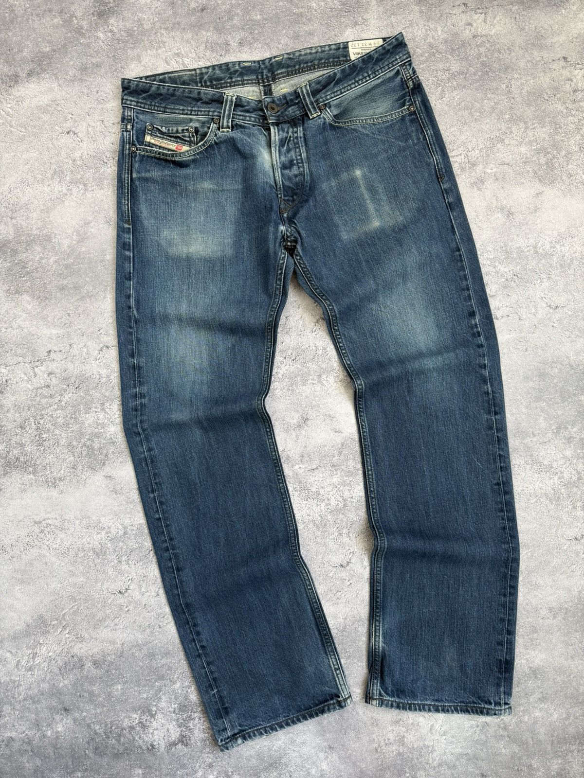 Diesel Vintage Diesel Jeans Flared Baggy Denim 90s Y2K Rare Size US 33 - 5 Thumbnail