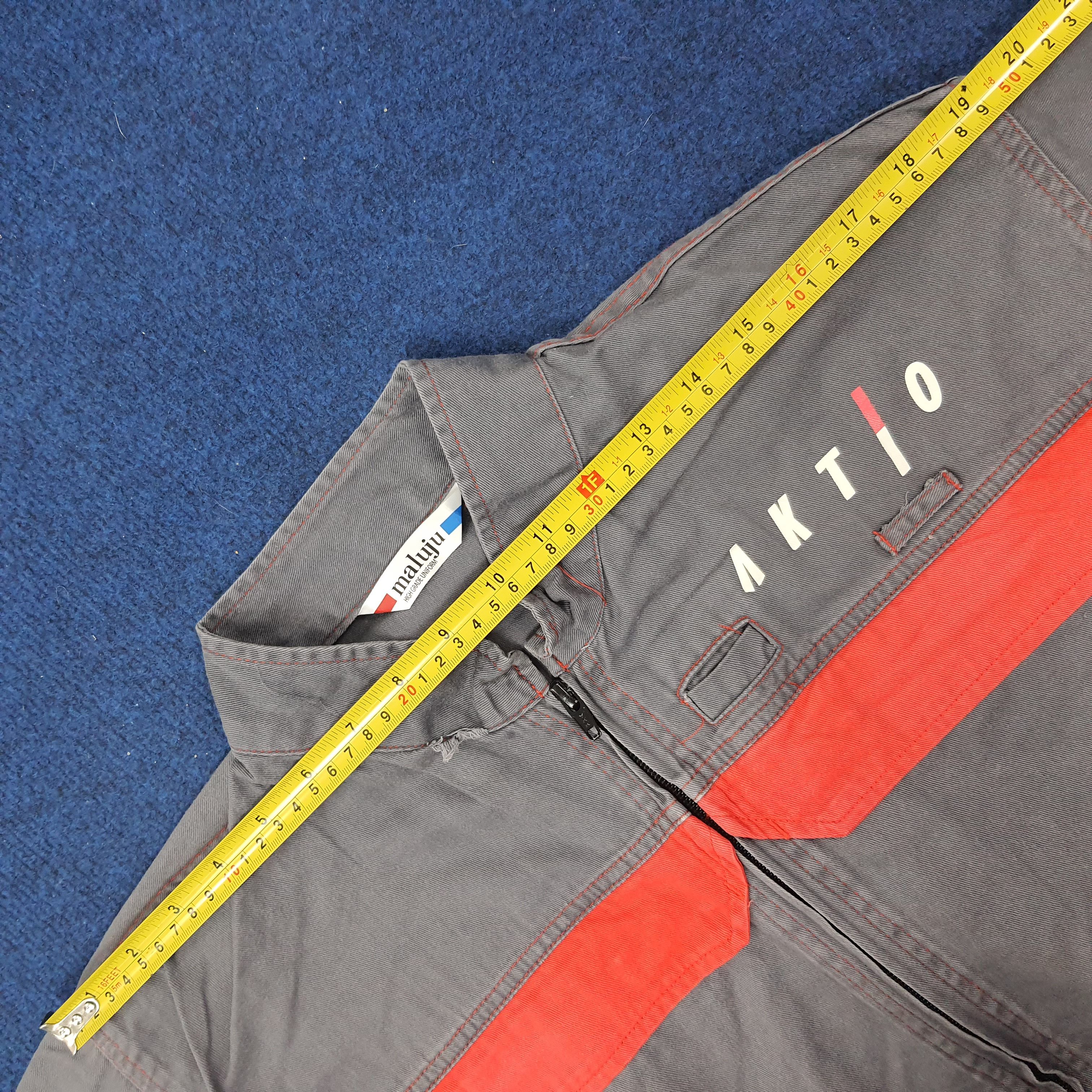 Japanese Brand × Vintage Vintage Aktio Japanese Brand Workwear Coverall C215N4 Size US M / EU 48-50 / 2 - 9 Thumbnail