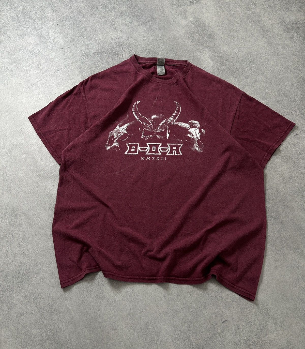 Band Tees B.O.A big logo 2022 shirts mens burgundy Size US XL / EU 56 / 4 - 1 Thumbnail
