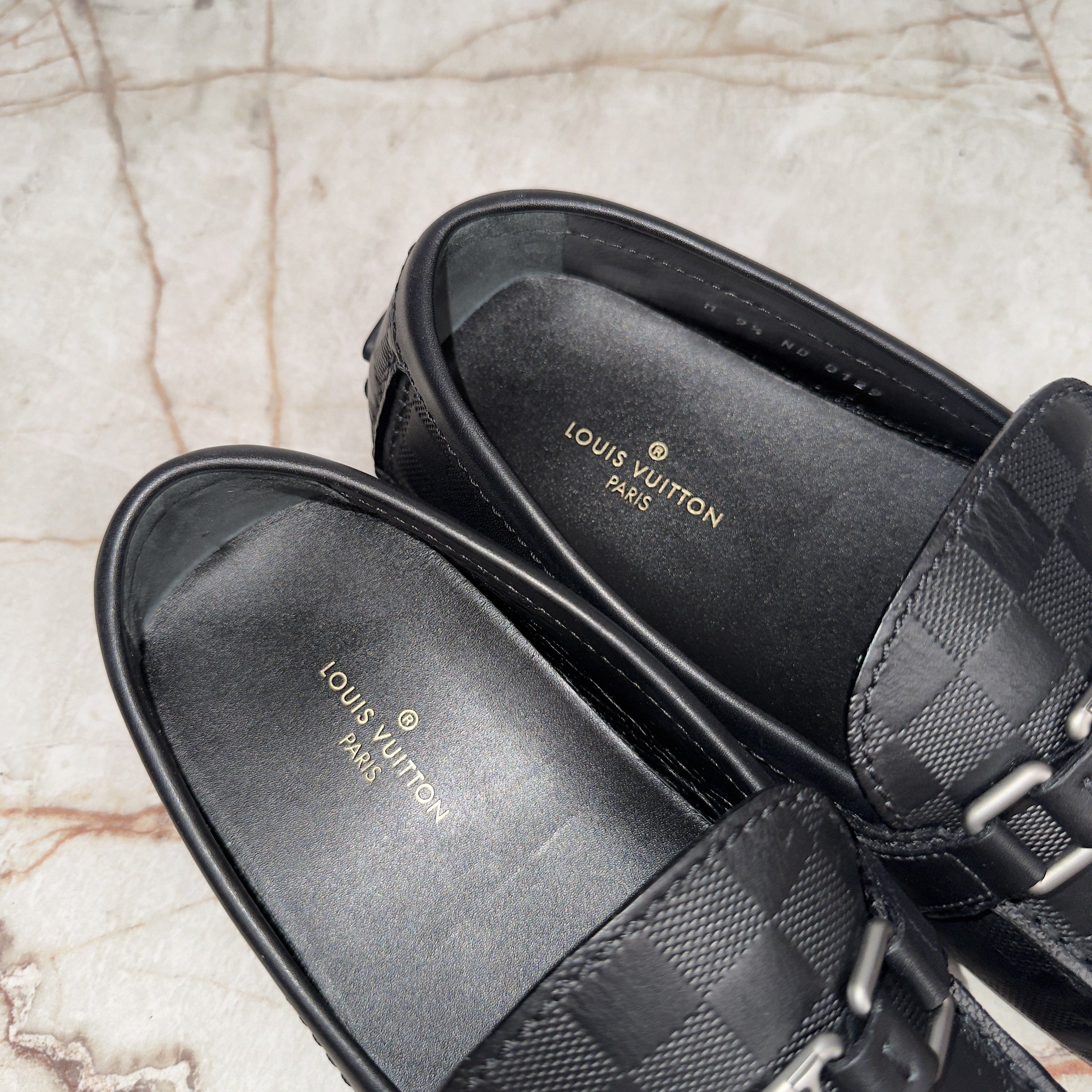 Louis Vuitton Hockenheim Damier Infini Driving Moccasins Size US 10.5 / EU 43-44 - 9 Thumbnail