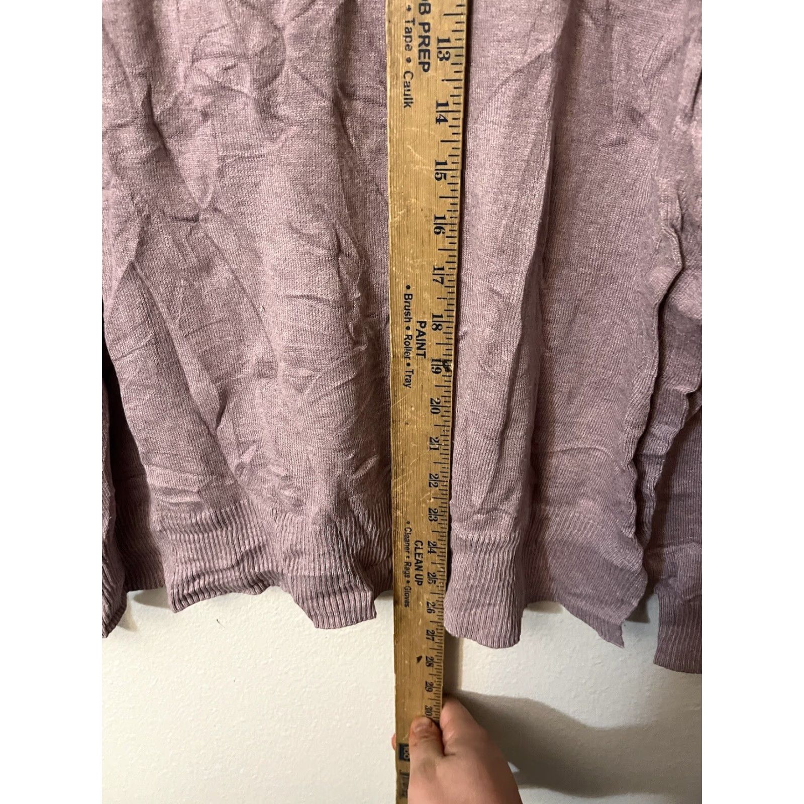 H&M VINTAGE H&M Women's Pullover Sweater Knit Long Sleeve Crew Neck Size Large Blue Heathered Casual Fall Fashion Size L / US 10 / IT 46 - 5 Thumbnail
