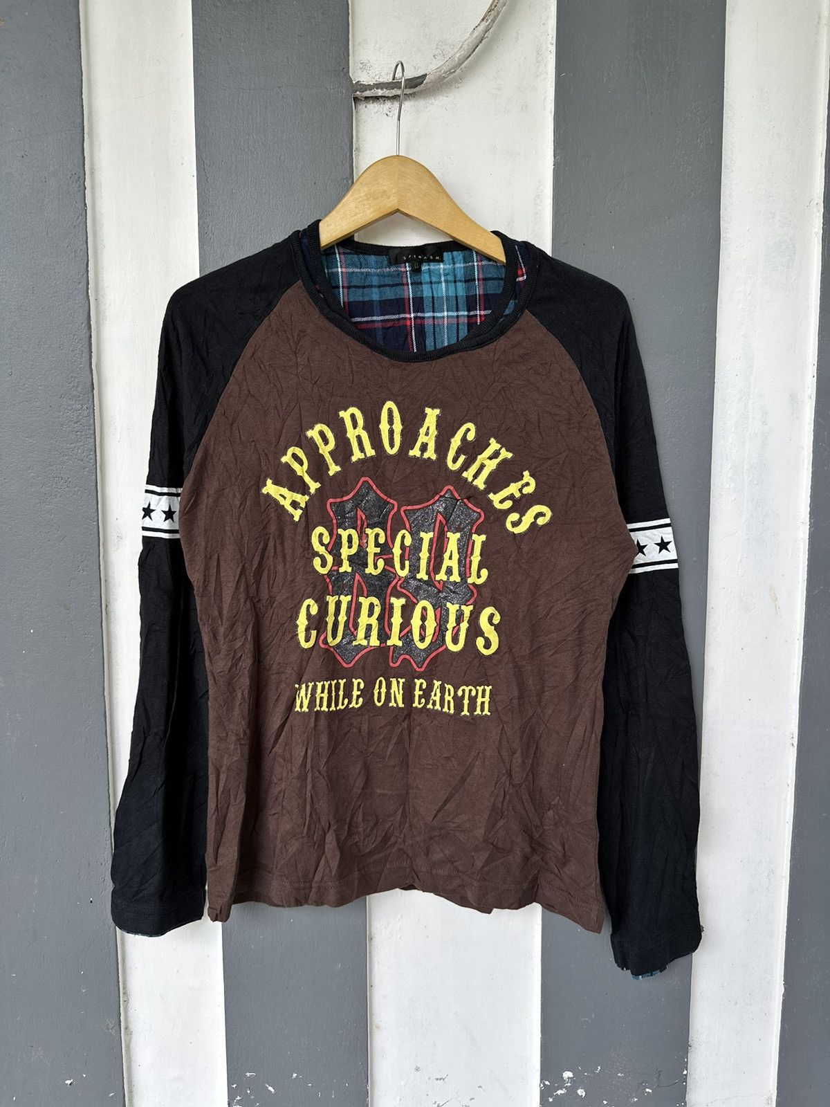 20471120 SICK Y2K SPINASH STAR LONG SLEEVE IFSIXWASNINE LGB STYLE Size US M / EU 48-50 / 2 - 2 Thumbnail