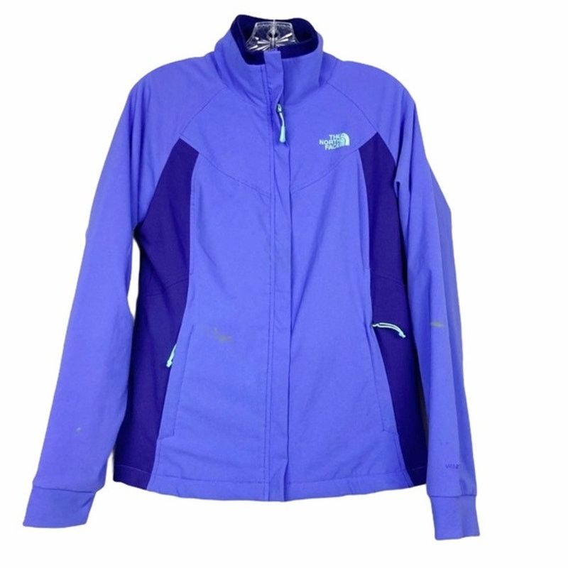 The North Face North Face Purple Windwall Jacket Fuzzy Inside Sz S Size S / US 4 / IT 40 - 1 Thumbnail