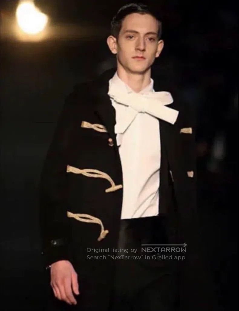 Dior Dior Black Horn Button Hooded Coat Jacket Size US S / EU 44-46 / 1 - 8 Thumbnail