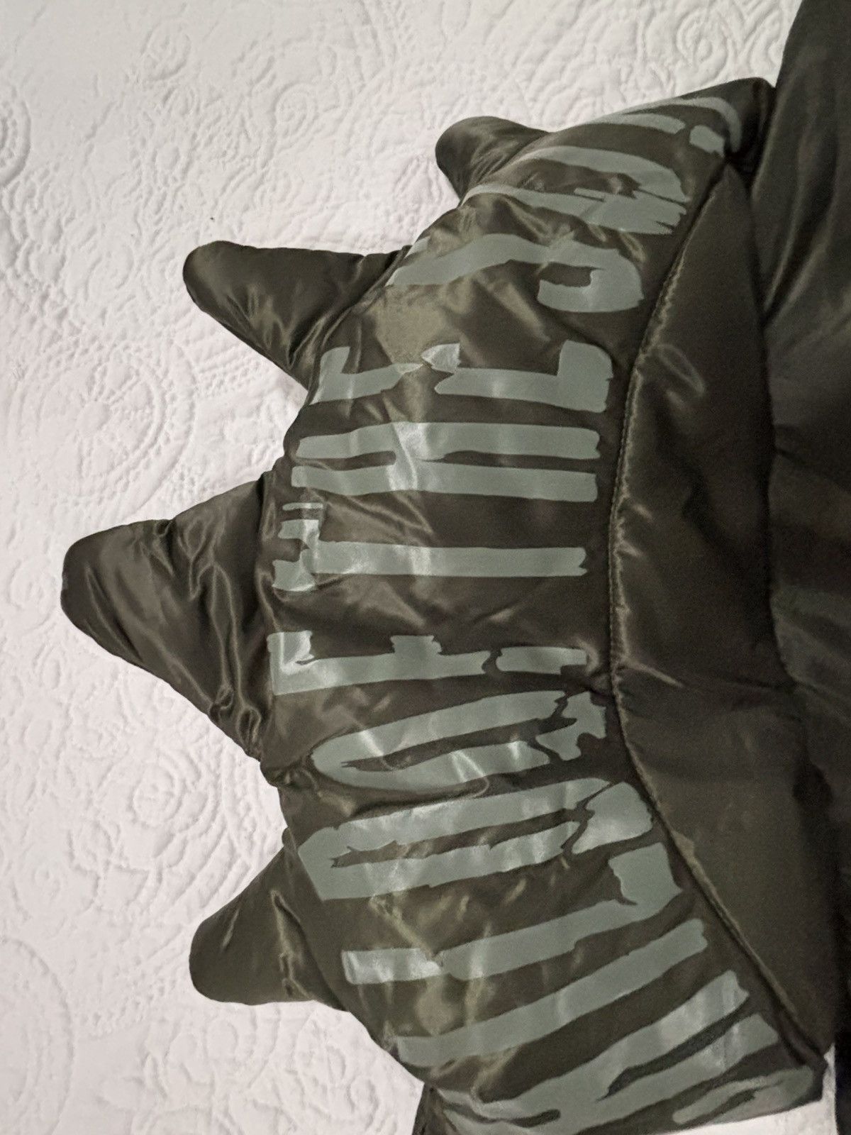 Glocler Flare Collar Puffer Jacket (Olive)
