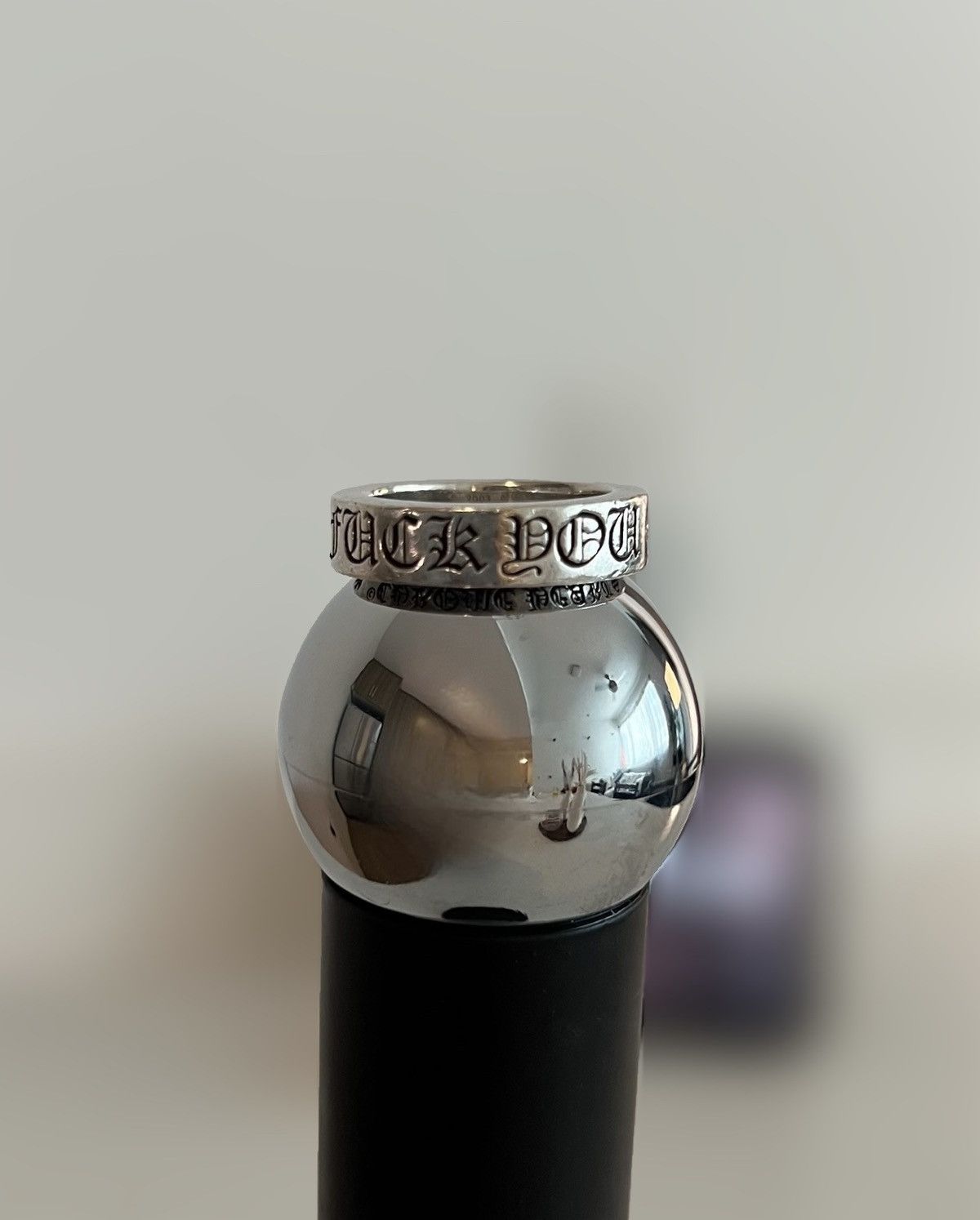 Chrome Hearts Silver Ring 6mm SPACER FUCKYOU | Grailed