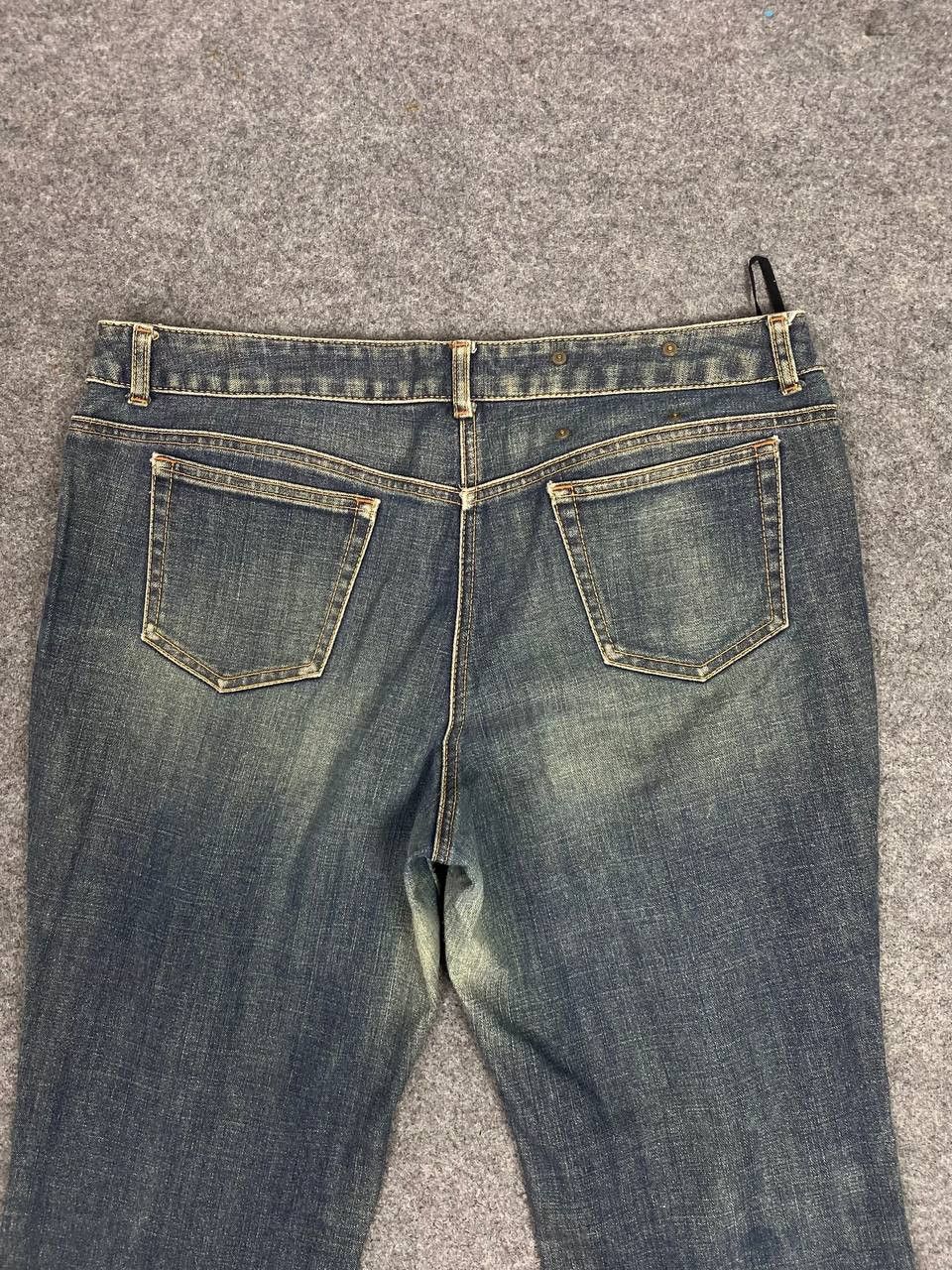 Japanese Brand vintage japanese brand bootcut flare denim nice design Size 36" / US 14 / IT 50 - 3 Thumbnail