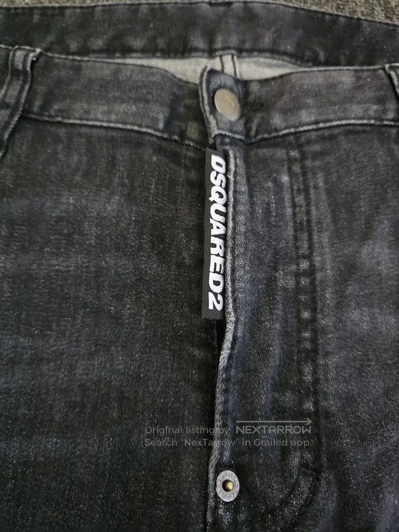 Dsquared2 Dsquared2 Men's Slim Fit Jeans. Size US 36 / EU 52 - 2 Thumbnail