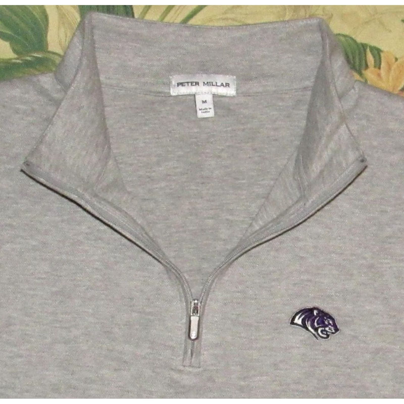 Peter Millar PETER MILLAR Crown Comfort Sweater Medium Mens Gray Kings Ridge Christian School Regular Pullover 55% Cotton 40% Modal 5% Polyester Size US M / EU 48-50 / 2 - 2 Thumbnail