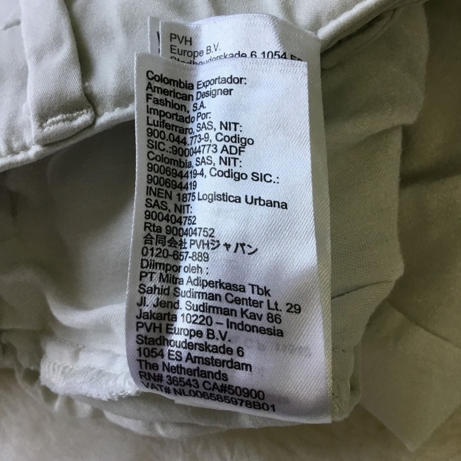 DKNY DKNY Men's White Flat Front Shorts Size US 28 / EU 44 - 13 Thumbnail