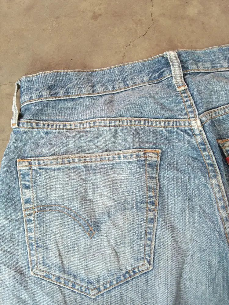 Levi's Vintage Levi's 501 Distressed Jeans 32x31 Size US 32 / EU 48 - 3 Thumbnail