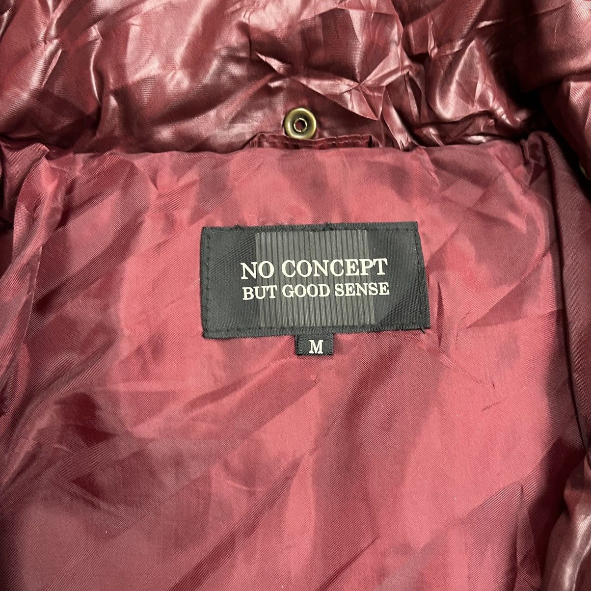 If Six Was Nine 2000s No Concept But Good Sense - Vkei Style Puffer Jacket Size US M / EU 48-50 / 2 - 6 Thumbnail