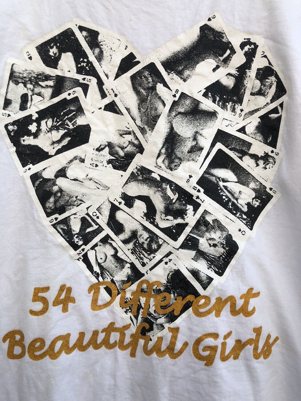 Vintage Vintage 54 Different Beautiful Girl "Nudes" Tshirt Size US M / EU 48-50 / 2 - 2 Thumbnail