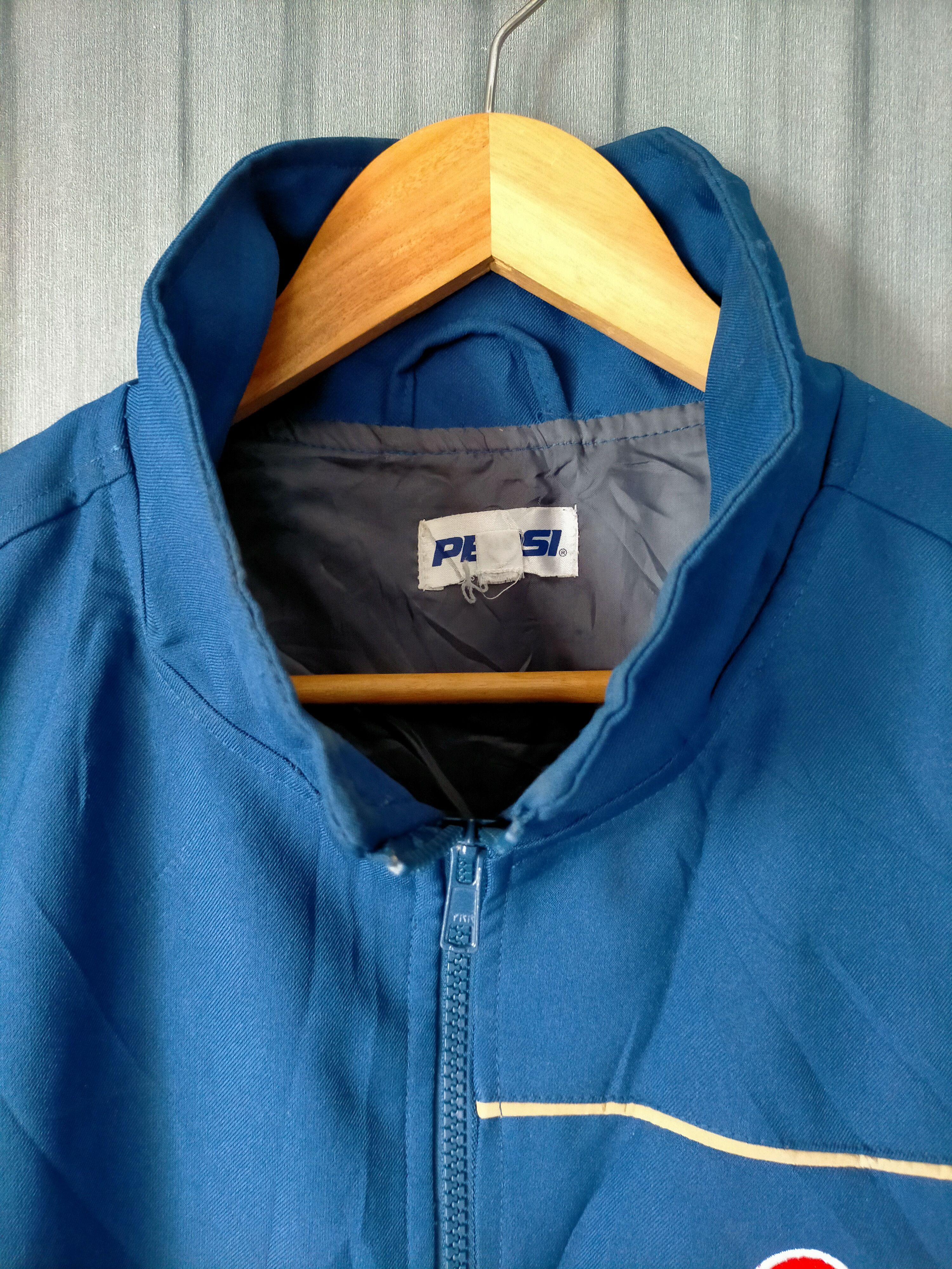 Pepsi Vintage PEPSI Workwear Embroidered Zipped Jacket Size US XXL / EU 58 / 5 - 11 Thumbnail