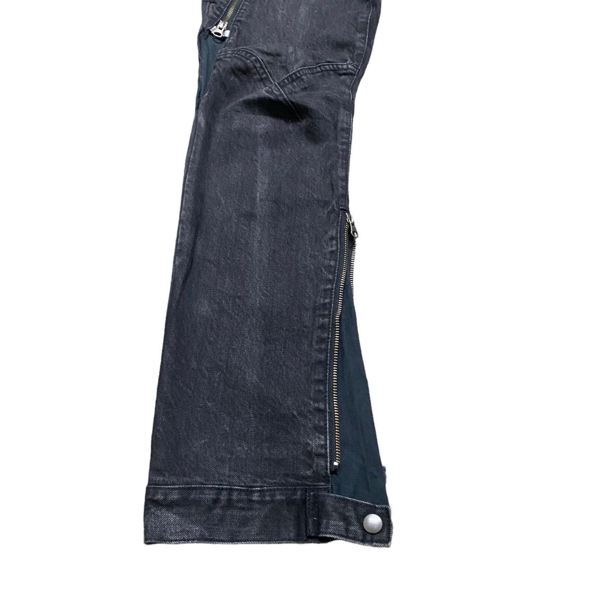 PPFM PPFM Black Denim Pants Zipper Size US 30 / EU 46 - 9 Thumbnail