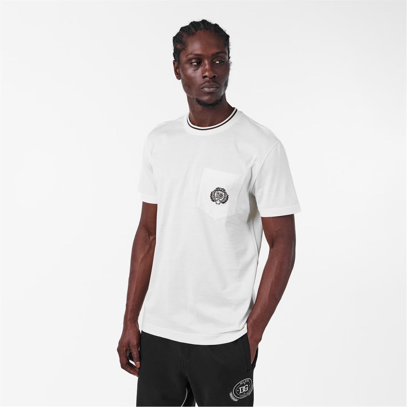 Dolce & Gabbana o1g2r1mq0426 T-Shirt in White Size US M / EU 48-50 / 2 - 3 Thumbnail