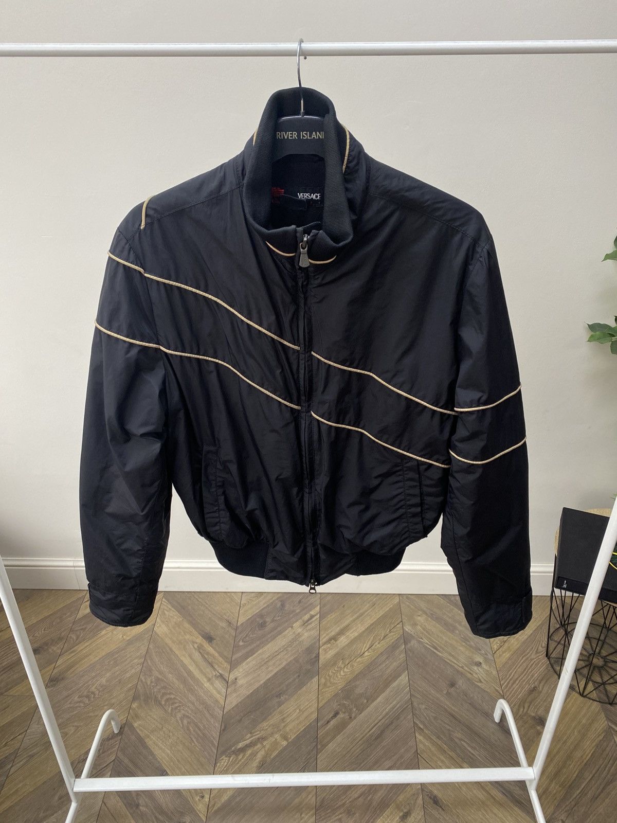 Versace Vintage Versace Sport Alias SPA Asymmetrical Women’s Jacket Size L / US 10 / IT 46 - 4 Thumbnail