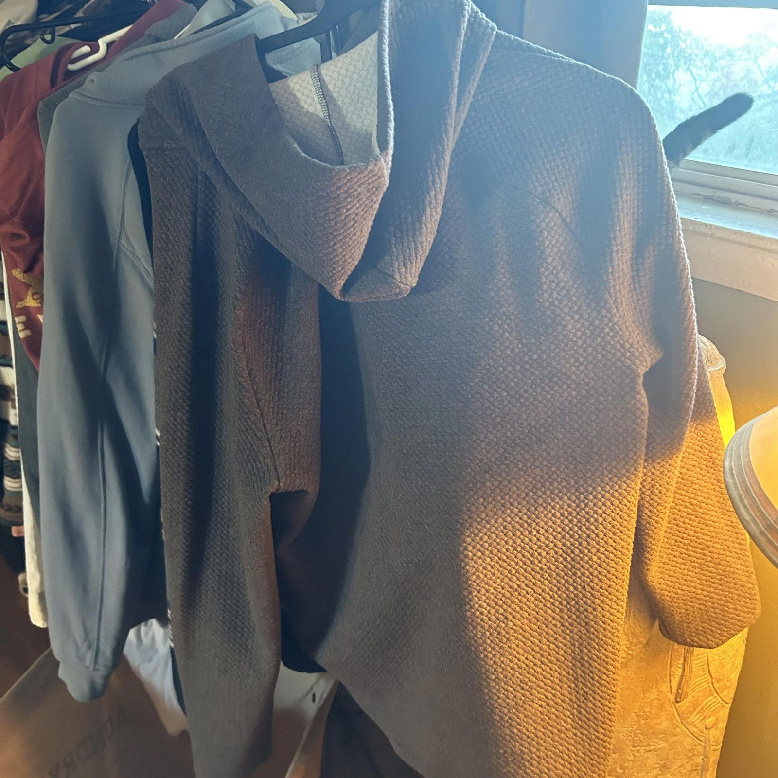 Other Men's Cozy FLX Brown Fleece Jacket with Hood - Medium Size US M / EU 48-50 / 2 - 3 Thumbnail