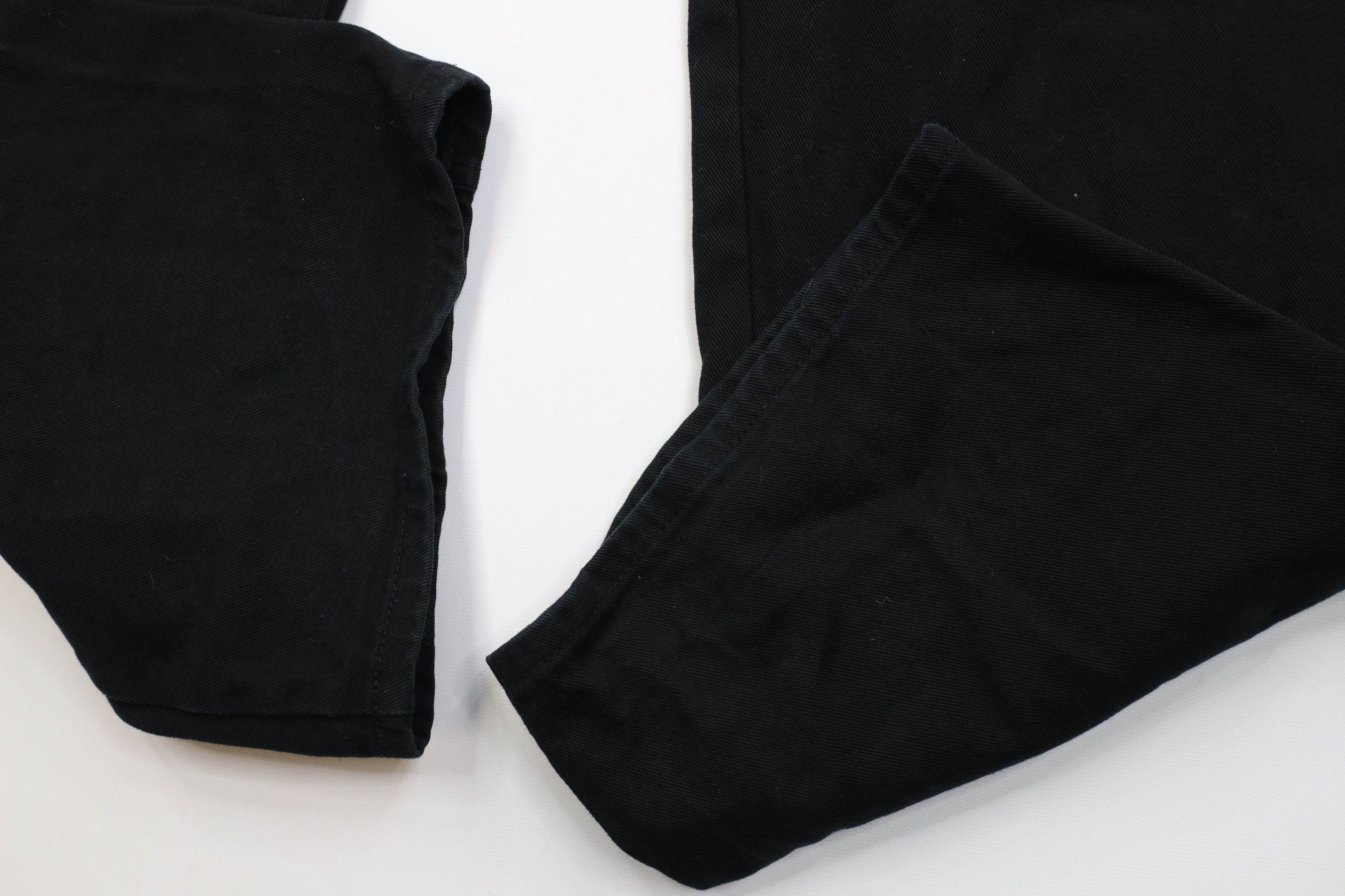 Pelle Pelle Vintage 90s Y2K Pelle Pelle Baggy Wide Leg Denim Jeans Black Size US 44 / EU 60 - 8 Thumbnail
