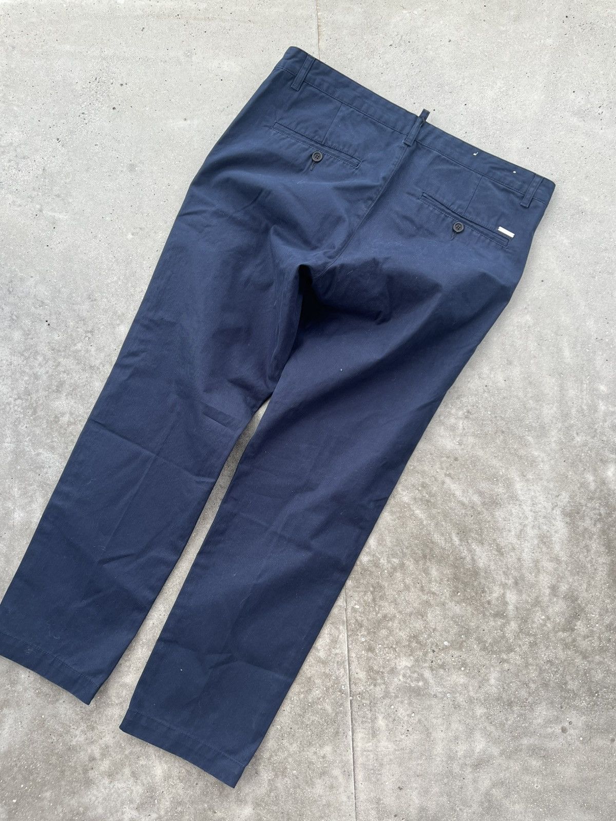 Dsquared2 DSQUARED2 chino pants navy designer classy luxury denim Size US 34 / EU 50 - 9 Thumbnail