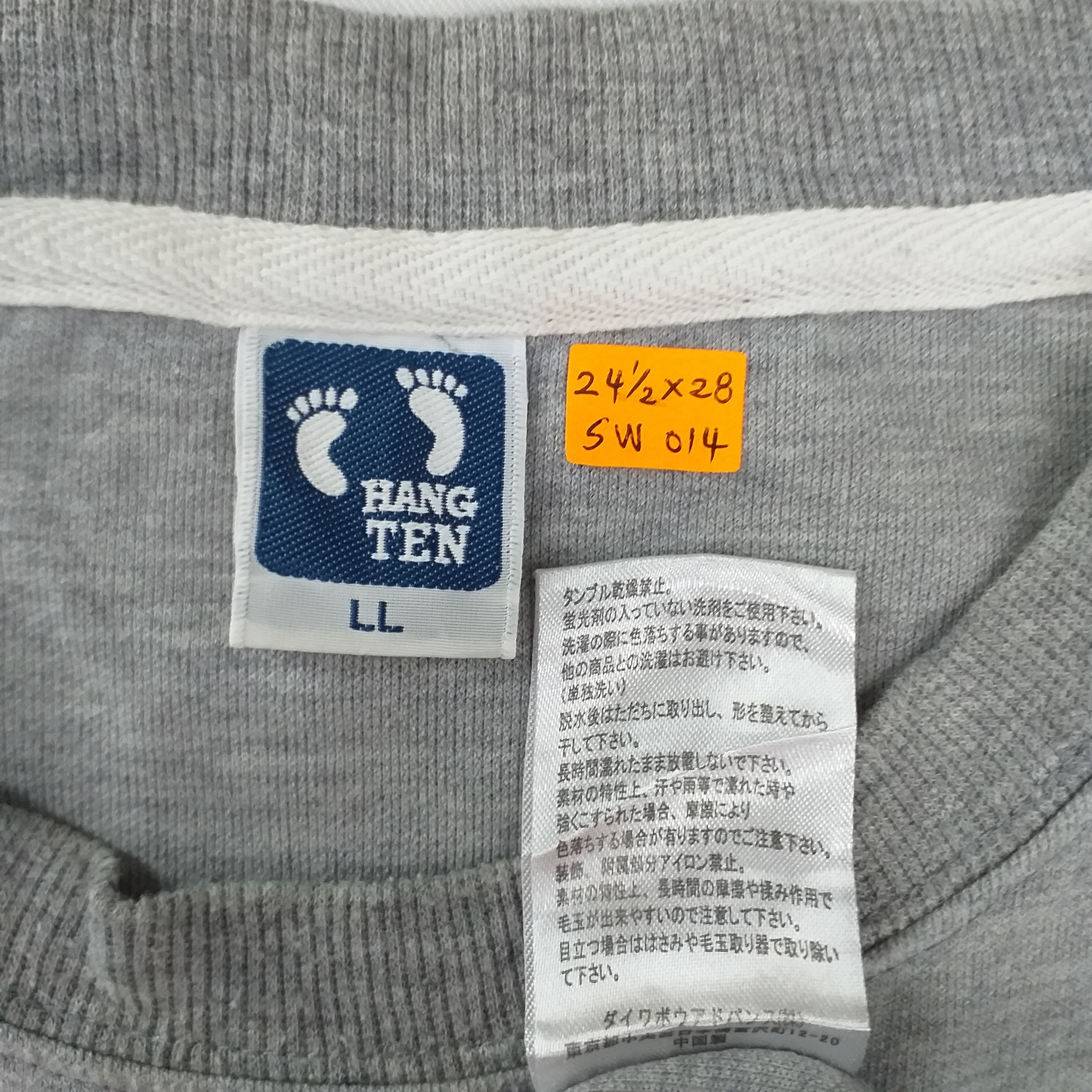 Hang Ten Vintage Hang Ten California Sweatshirt -SW014 Size US L / EU 52-54 / 3 - 3 Thumbnail