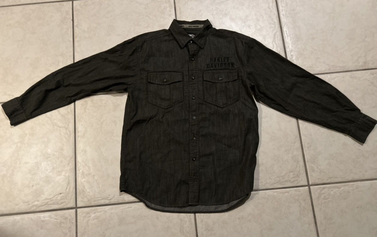 Harley Davidson Harley Davidson Long sleeve knit Size US M / EU 48-50 / 2 - 1 Thumbnail