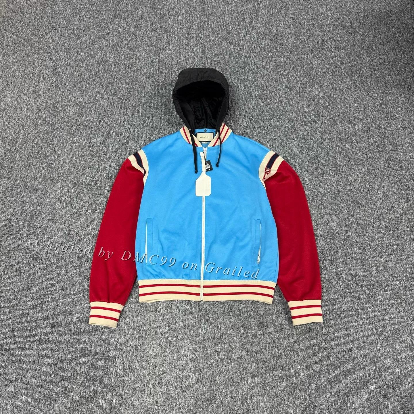 Gucci Gucci Colorblock Logo Hooded Jacket Size US S / EU 44-46 / 1 - 1 Thumbnail