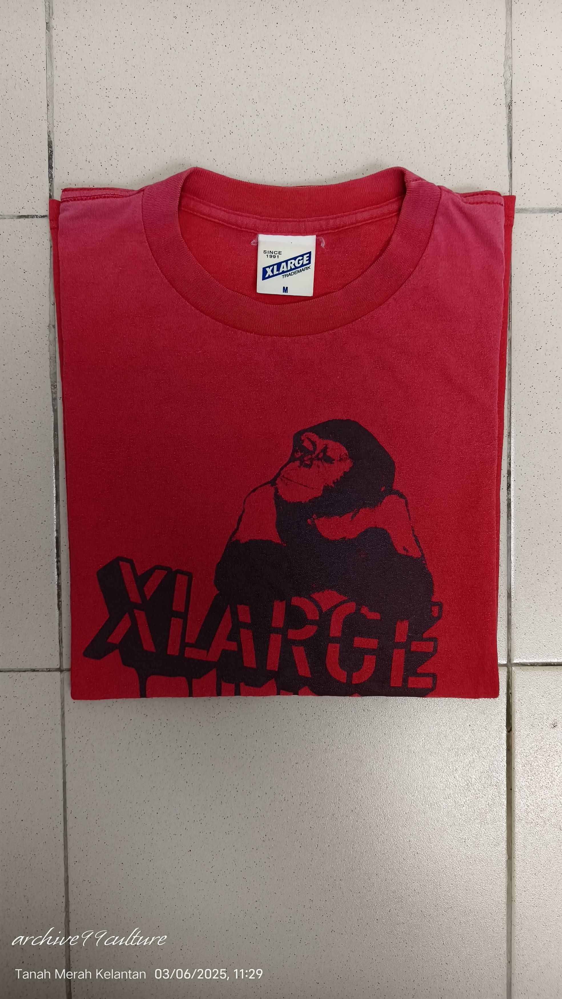 Vintage X Large Fade Red Tee Size US M / EU 48-50 / 2 - 8 Thumbnail