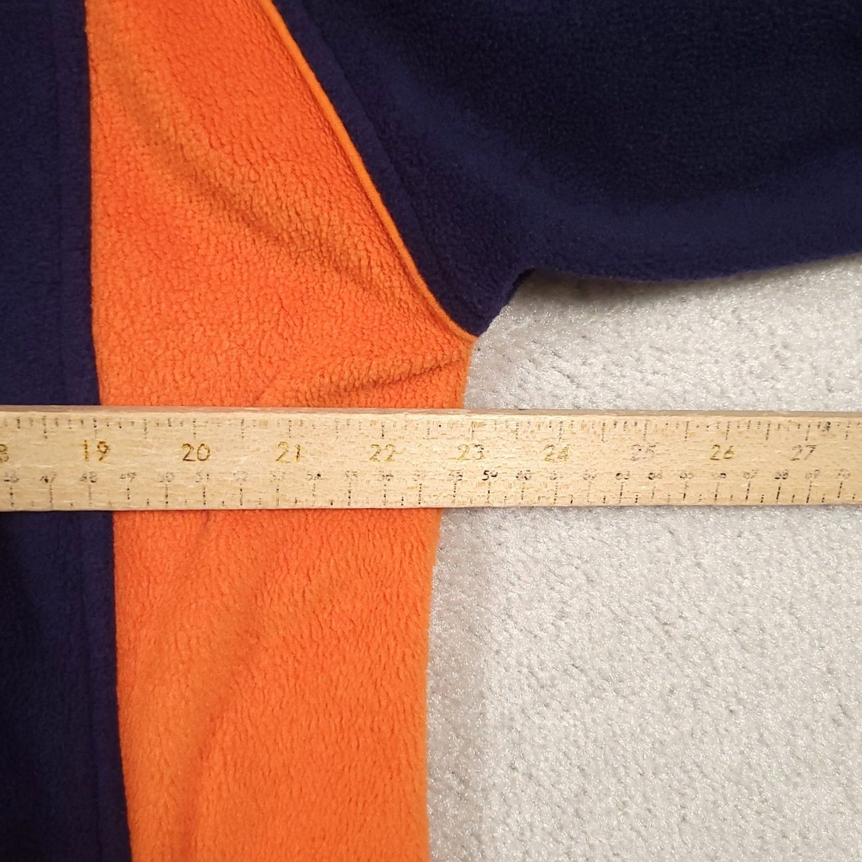 Vintage VINTAGE Pro Edge University Of Illinois 1/4 Zip Fleece Sweatshirt Mens Large Blue 90s Size US L / EU 52-54 / 3 - 4 Thumbnail