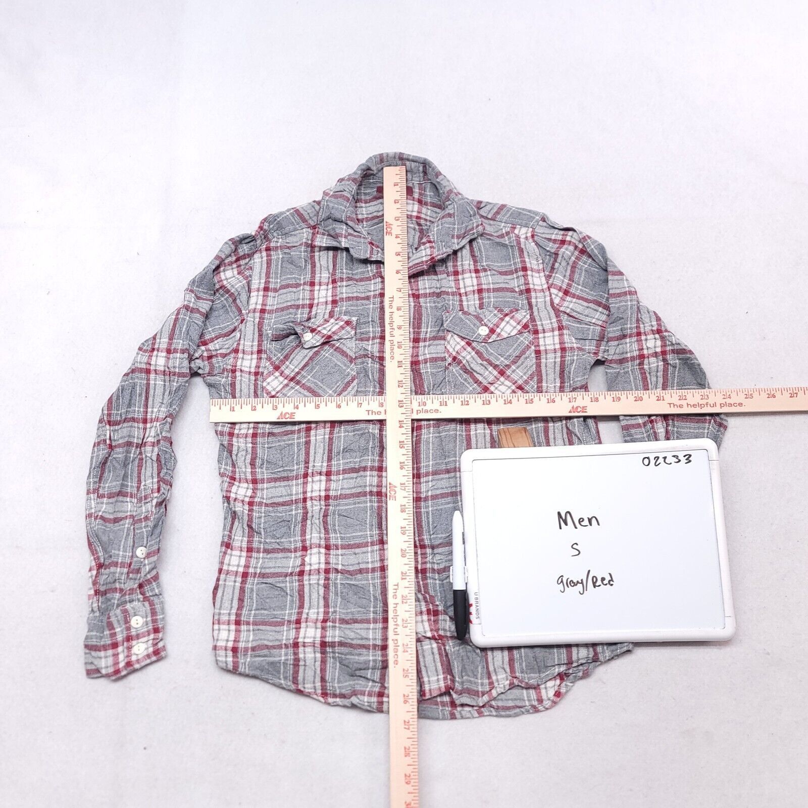 Arizona Jean Co. Arizona Jean Co Tartan Flannel Button Up Shirt Mens Size S Size US S / EU 44-46 / 1 - 6 Thumbnail