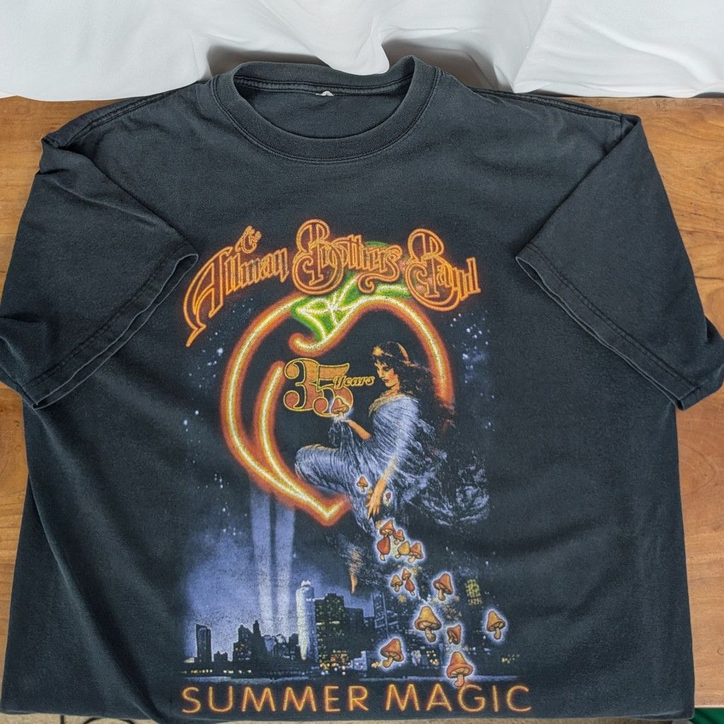 Vintage 2004 Dated Allman Brothers 35 Years Summer magic T-Shirt Size US L / EU 52-54 / 3 - 1 Thumbnail
