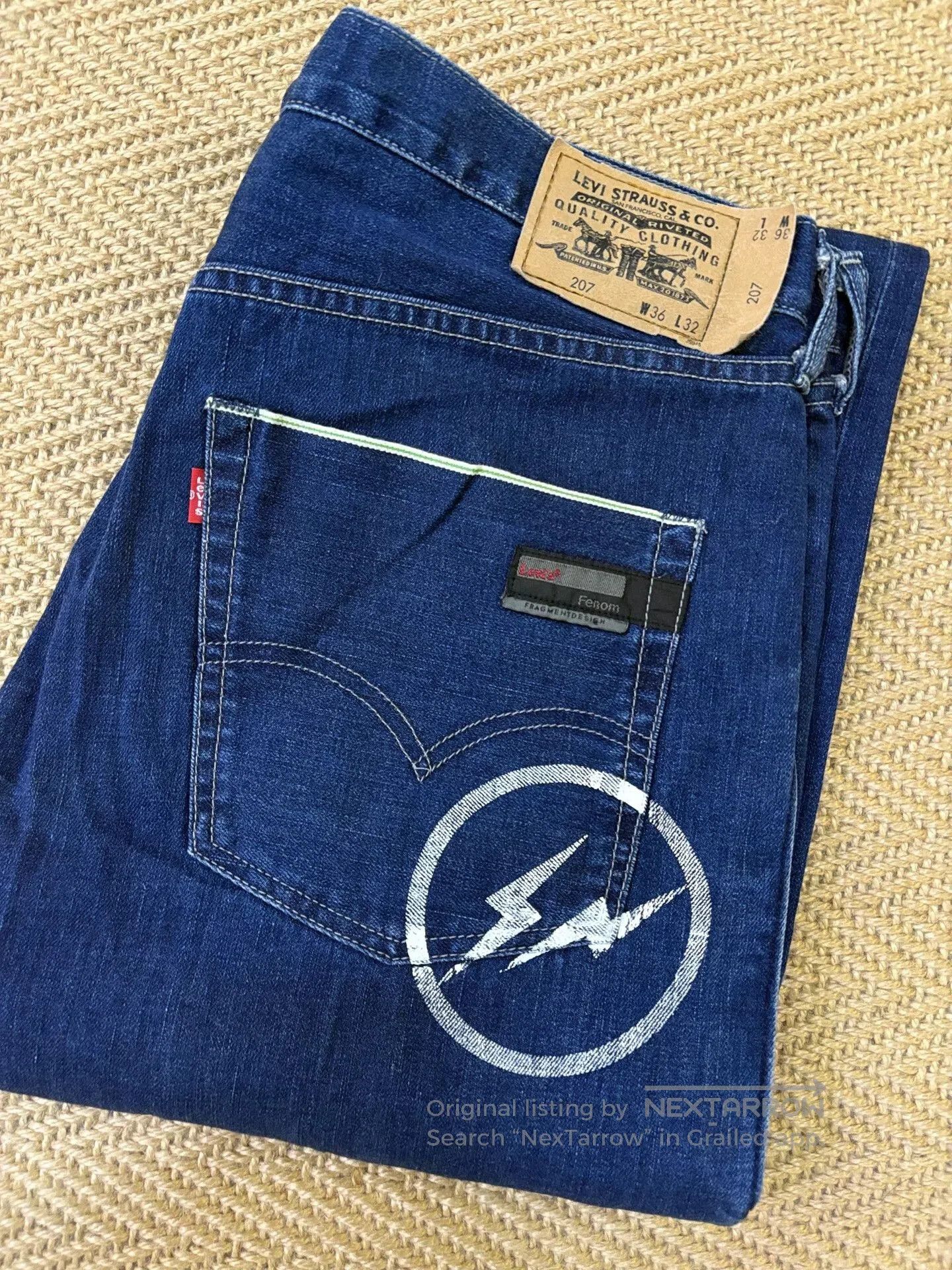 Levi's levis fenom one wash classic denim pants. Size US 36 / EU 52 - 4 Thumbnail