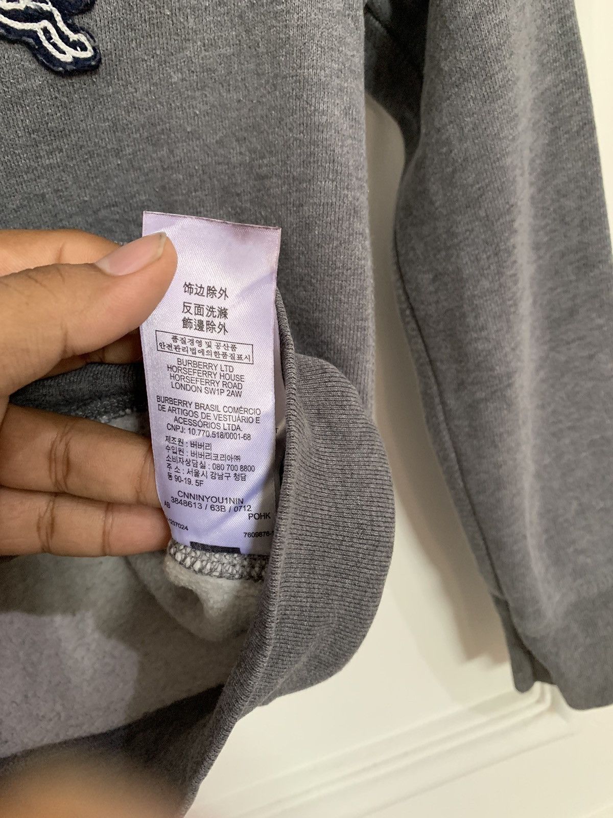 Burberry × Burberry Prorsum Burberry zipper hoodie for 8 year olds Size US XXS / EU 40 - 10 Thumbnail