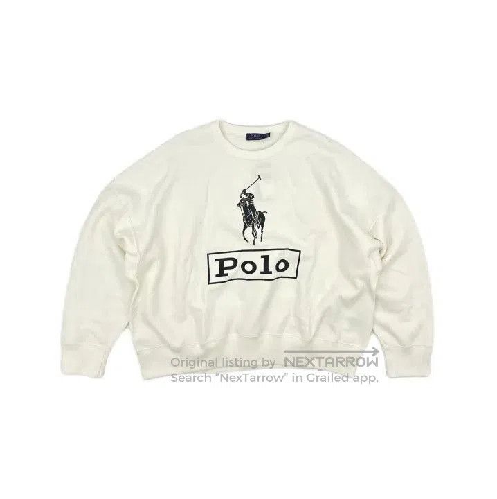 Polo Ralph Lauren Polo Ralph Lauren Pattern Letter Print Crewneck Sweatshirt. Size US XL / EU 56 / 4 - 2 Thumbnail