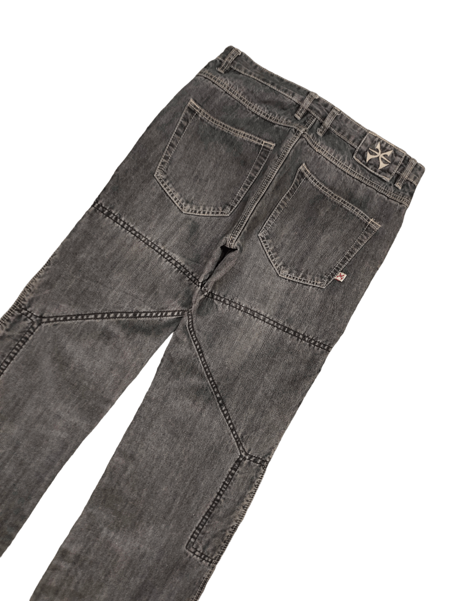 JNCO Loose Jeans Hornee Kevlar Wide Leg Streetwear Y2k Size US 31 - 5 Thumbnail