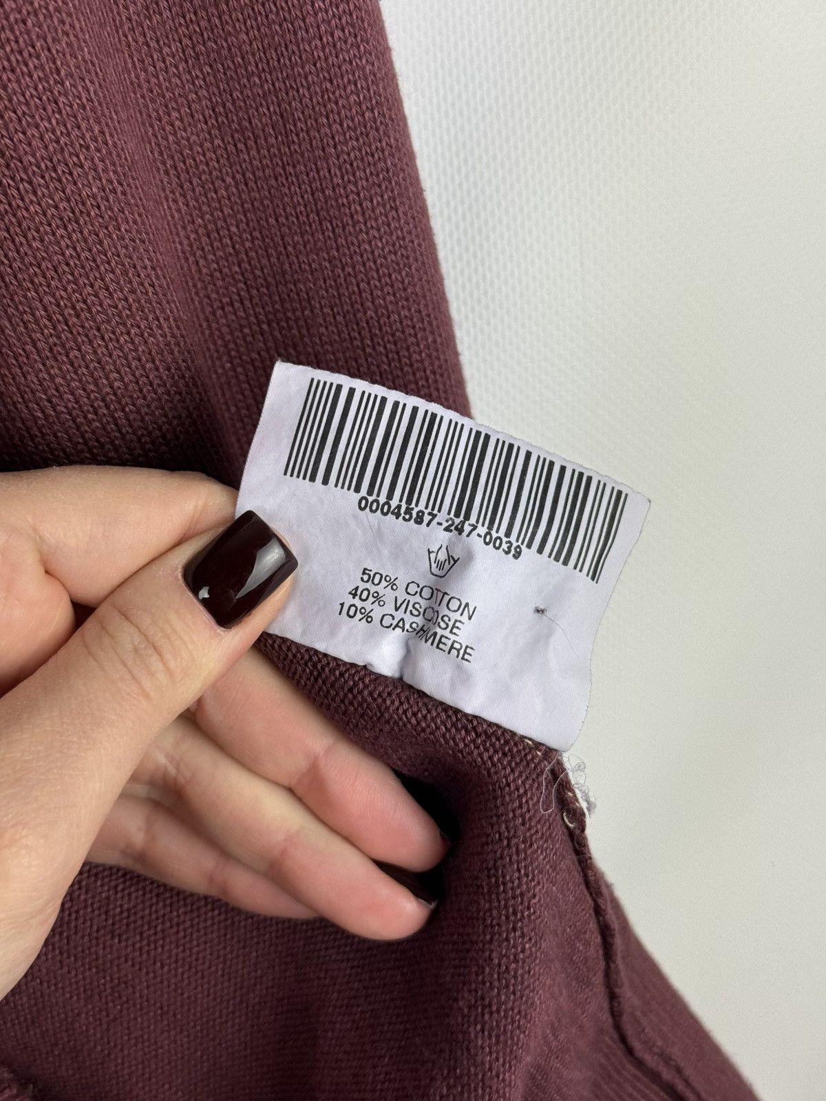 Barbour D812 Cotton Rich Crew Neck Sweater Pullover C40 / 102 Cm Size US L / EU 52-54 / 3 - 11 Thumbnail