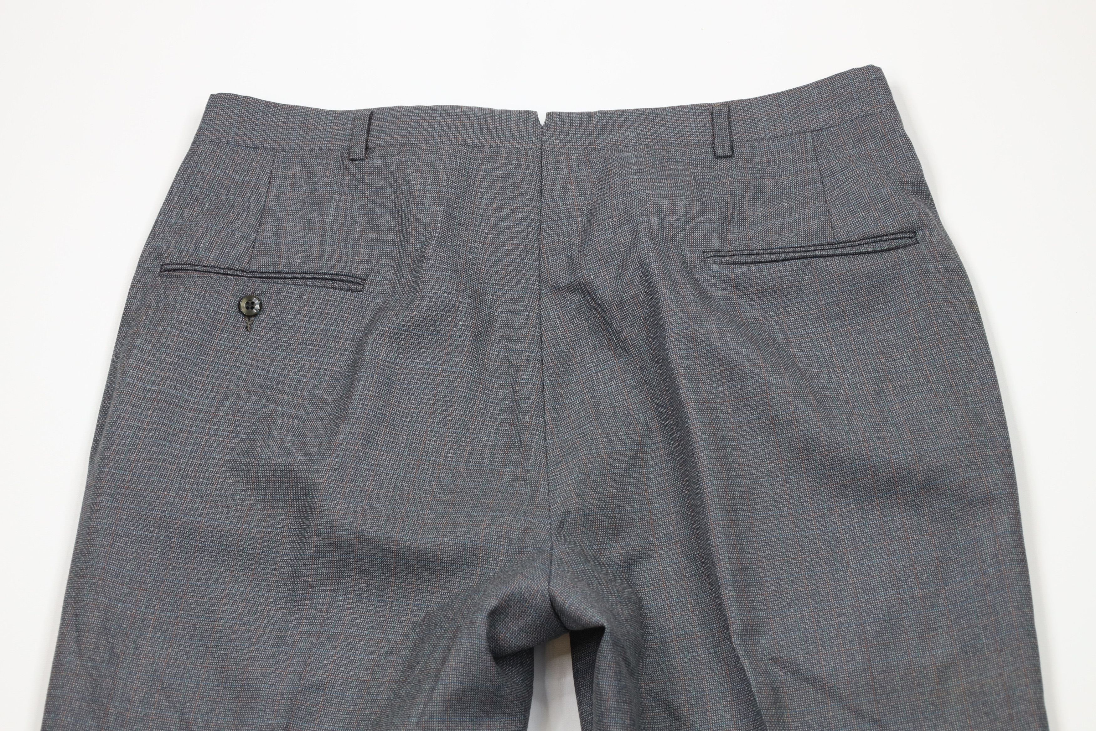 Vintage Vintage 70s Streetwear Straight Leg Chino Pants Plaid Size US 34 / EU 50 - 9 Thumbnail