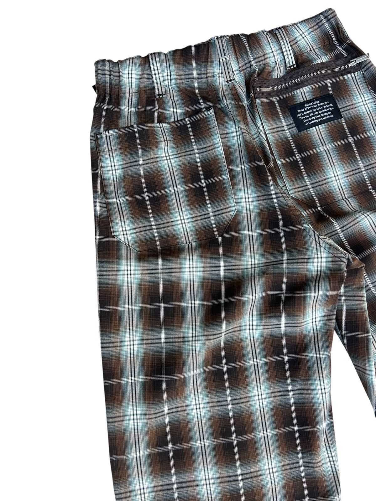 Undercover Undercover X Gu Shadows Plaid Parachute Baggy Trouser Pant Size US 29 - 13 Thumbnail