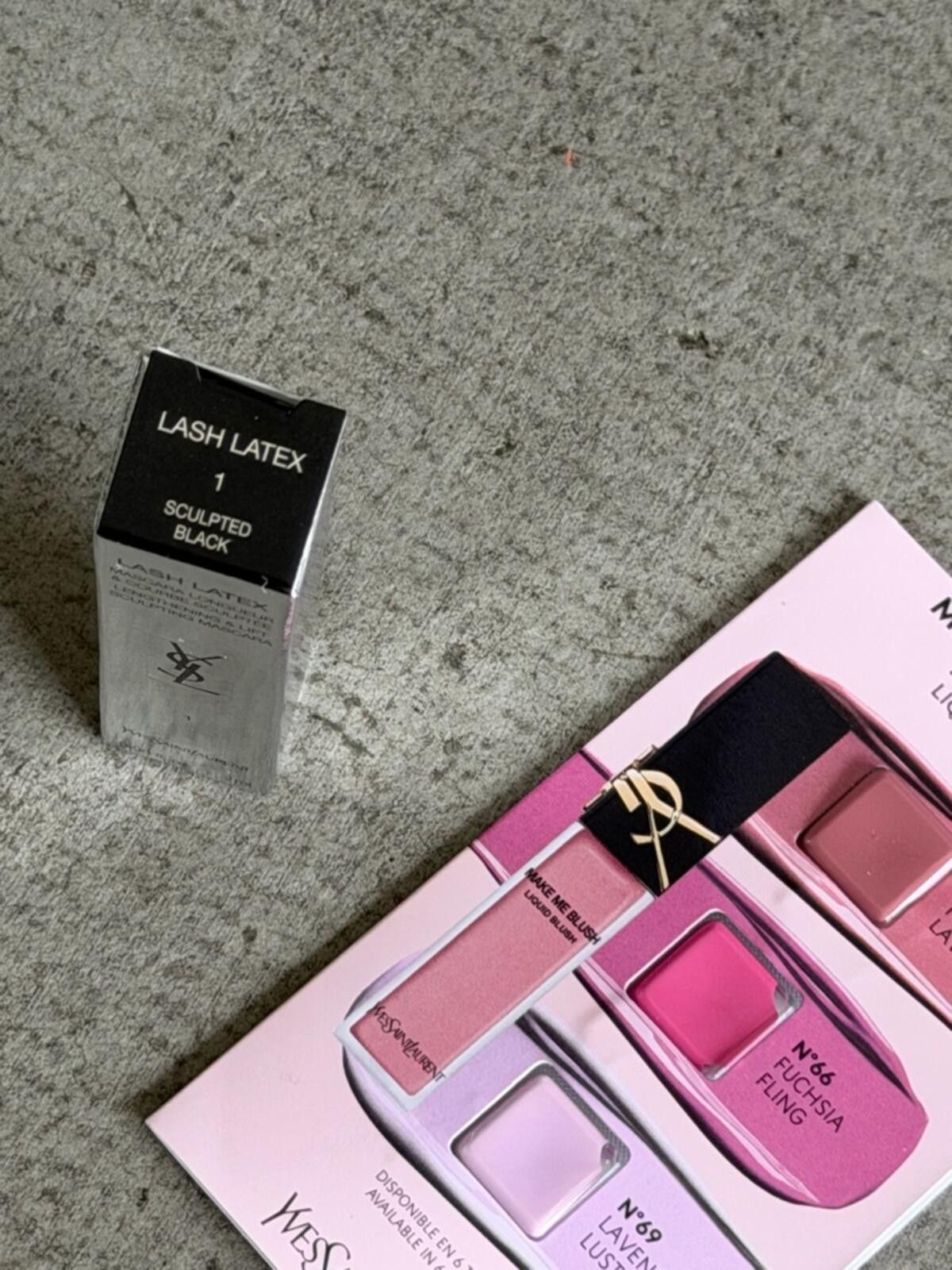Yves Saint Laurent YSL / Lash Latex Mascara + Blush / Mini Bundle Set 2pc Size ONE SIZE - 5 Thumbnail