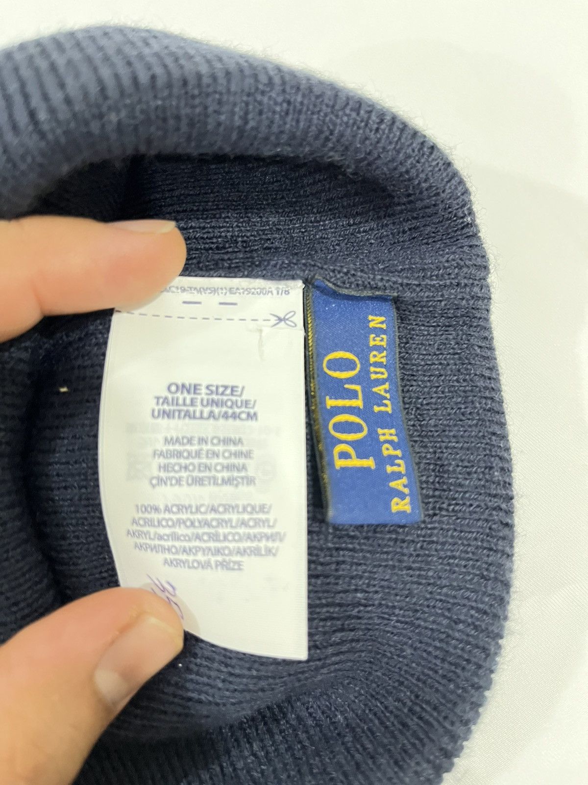Polo Ralph Lauren Navy Blue Polo Ralph Lauren Big Poney. Size ONE SIZE - 7 Thumbnail