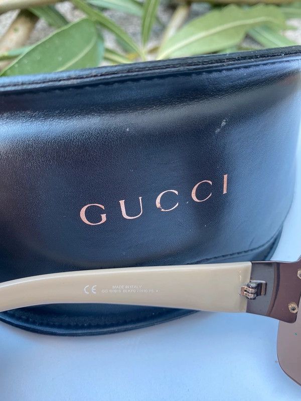 Gucci × Tom Ford × Vintage Gucci Sunglasses Mask Pop Ski Logo Plastic Vintage Size ONE SIZE - 4 Thumbnail