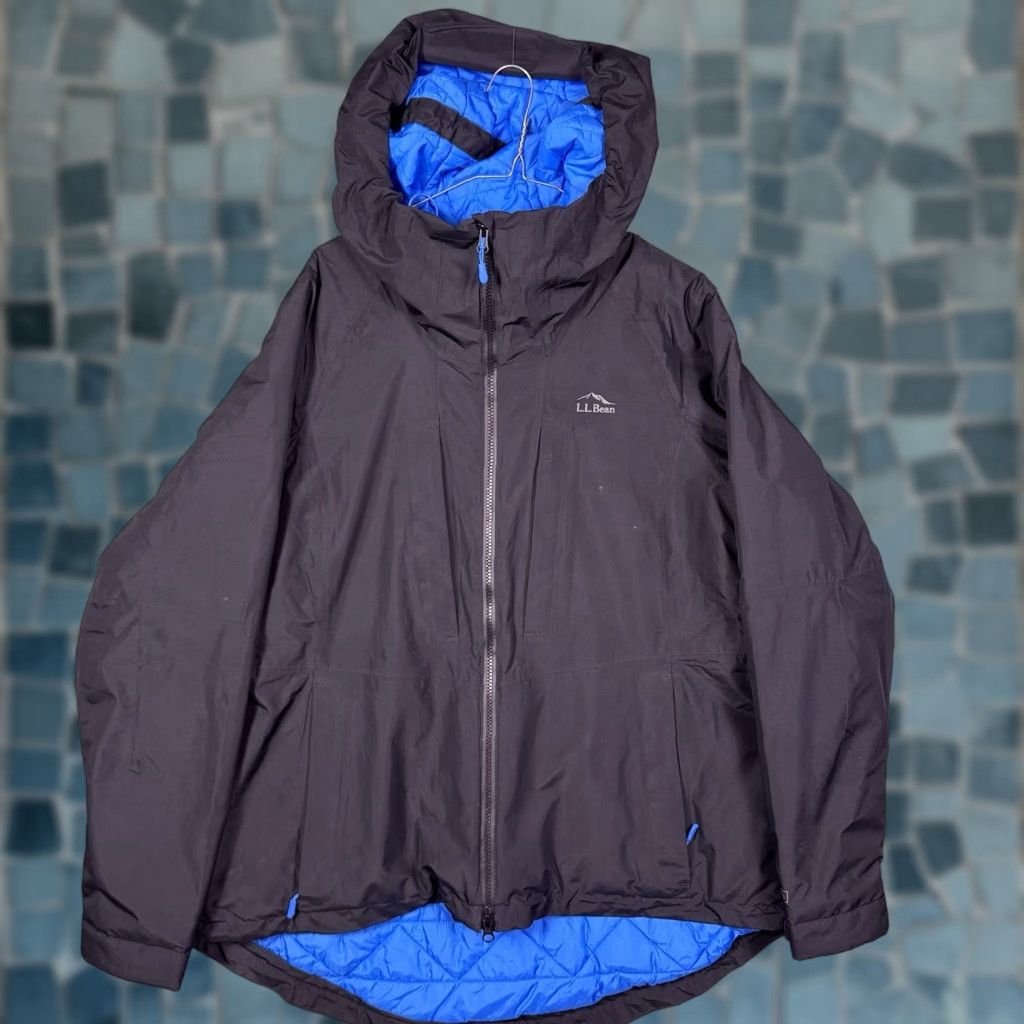 Vintage VINTAGE LL Bean Wildcat Jacket Womens 1X Plus Waterproof Tek Ski Parka Primaloft 521528 Size XL / US 12-14 / IT 48-50 - 1 Thumbnail
