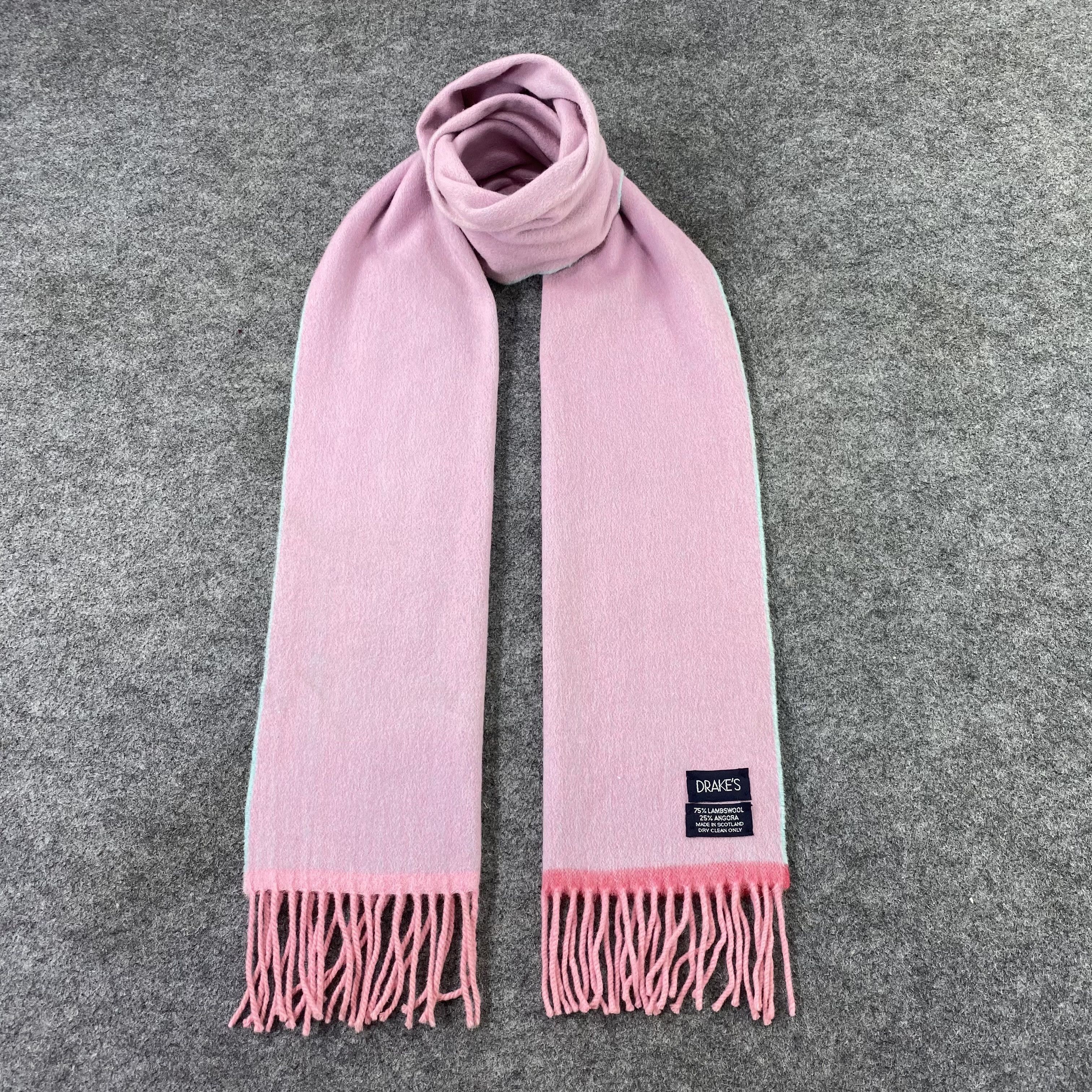 Drake's × Vintage Drake's Scarf / Muffler / Neckwear -T1559 Size ONE SIZE - 1 Thumbnail