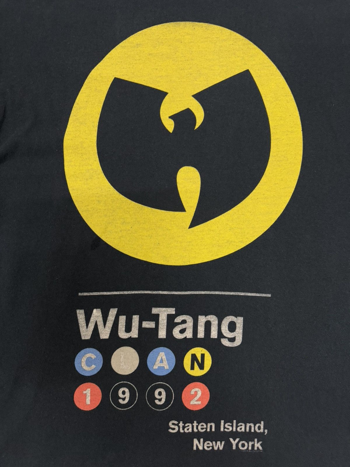 Rap Tees × Vintage × Wu-Tang Clan Wu Tang Clan Staten Island Size US M / EU 48-50 / 2 - 2 Thumbnail